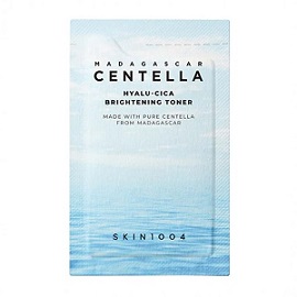 Тонер для лица увлажняющий Madagascar Centella Hyalu-Cica Brightening Toner 2 мл